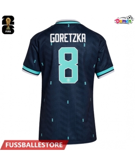Günstige Deutschland Leon Goretzka #8 Auswärtstrikot Damen WM 2026 Kurzarm